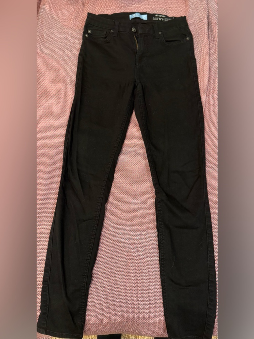 7 For All Mankind b(air) Ankle Skinny Jeans – Black